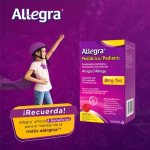 Fexofenadina - Allegra Pediatrico Frasco x 150ml