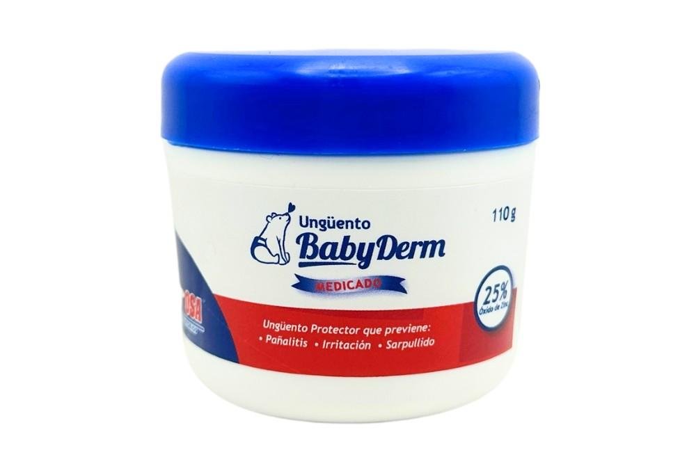 Babyderm Medicado Pote x110 gr