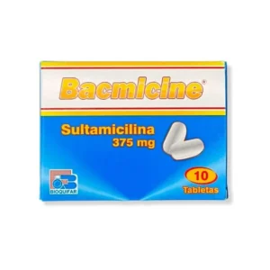 Sultamicilina Bacmicine - 375 mg  Caja x 10 tab