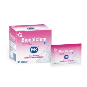 Biocalcium + Vit D 500 mg x 30 sobres