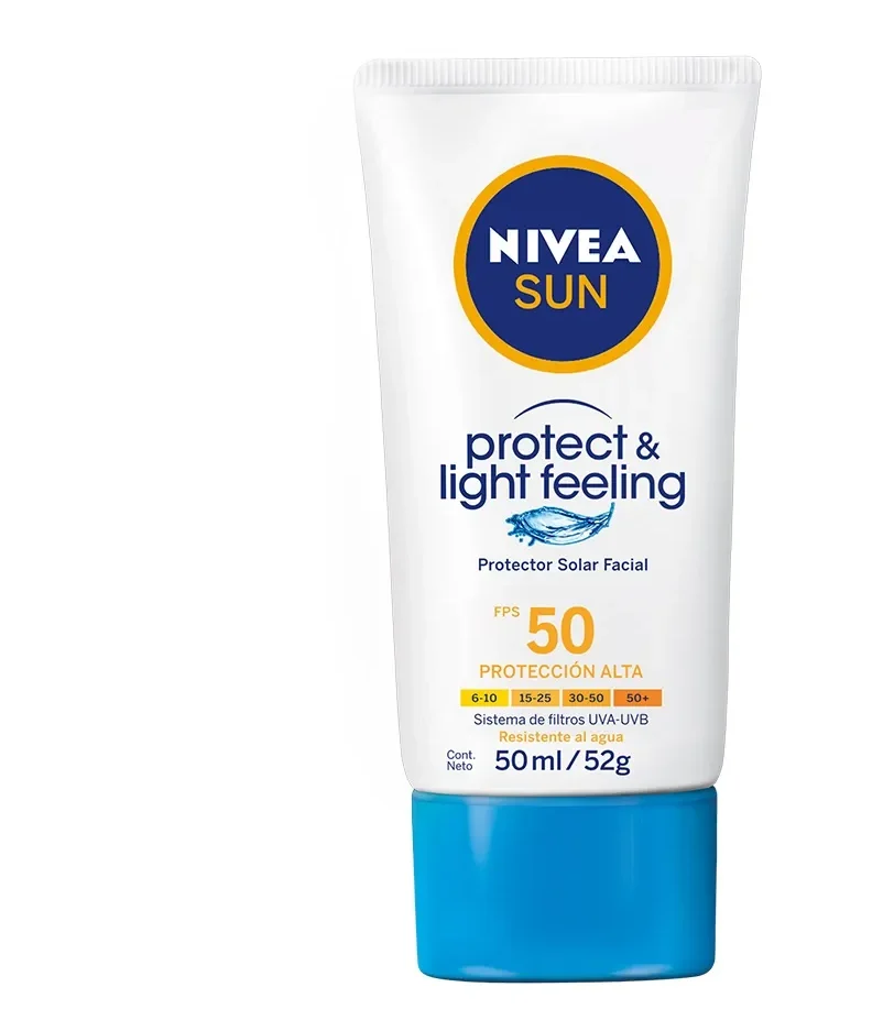 Bloqueador Nivea Sun FP 50 Fco x 50 ml
