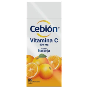Vitamina C Cebión Naranja Blíster x 10 tabletas Masticables