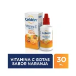 Cebión vitamina C 100mg/ml Frasco x 30 ml gotas orales