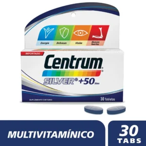 Centrum Silver + 50 Frasco x 30 tabletas
