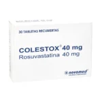 Rosuvastatina 40mg Colestox Caja x30 tab Novamed