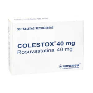 Rosuvastatina 40mg Colestox Caja x30 tab Novamed