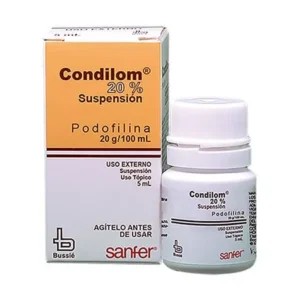 Condilon Podofilina 20% Frasco x 5ml Bussie