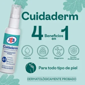 Cuidaderm Spray Solucion Para Piel Fco x 60 ml JGB