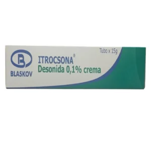 Desonida Crema Itrocsona 0,1%  Tubo x 15 gr crema