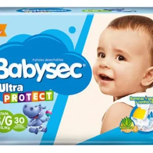 Pañal Babysec Ultra Protec Etapa 3  Paquete x 30 Und