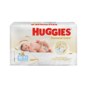 Pañal Huggies Natural Care Etapa 1 Paquete x 30 Und