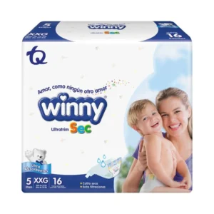 Pañal Winny Ultratrim Etapa 5 Paquete x 16 Und