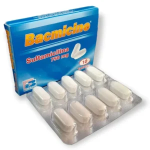 Sultamicilina Bacmicine - 750 mg Caja x 10 tab