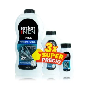 Arden For Men Talco Antibacterial x 3 ofertas