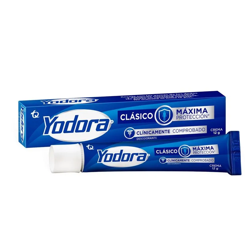 Desodorante Yodora crema Tubo x 12 gr TQ