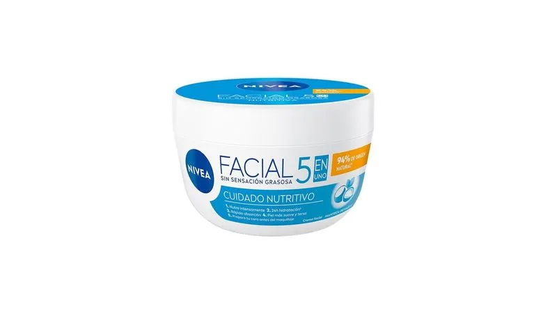 Nivea Crema Cuidado Facial Nutritivo Pote x 50 ml