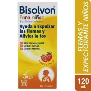 Bisolvon Linctus Niños 4 mg Frasco x 120 ml bromhexina