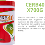 Cerb40 Con Magnesio + Fosforo Frasco x 700Gr