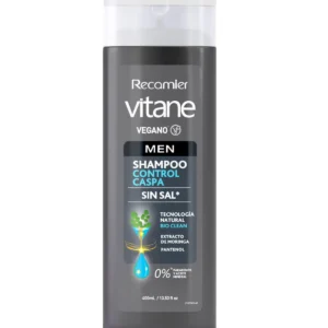 Shampoo Vitane Men Accion Anticaspa Frasco x 400 g