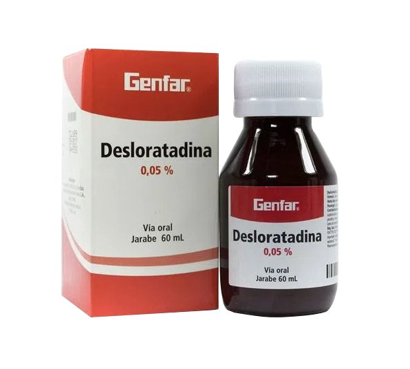 Desloratadina 0,05% Jarabe Frasco x 60 ml Genfar