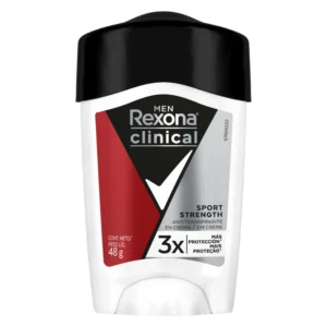 Desodorante Rexona Clinical Men Crema x 48 g Sport Strength