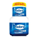 Desodorante Yodora Clásico  Pote 60gr + Pote 32 gr