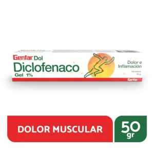Diclofenaco Gel 1% Tubo x 50 gr