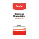 Diosmina Hesperidina 450/50 mg Caja x 30 tabletas