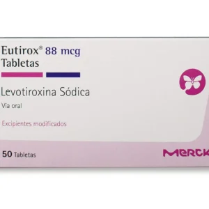 Levotiroxina Eutirox 88 mcg Caja  x 50 tab
