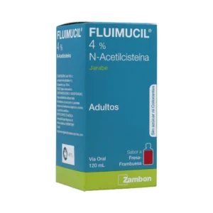 N Acetilcisteina Fluimucil 4% jarabe adultos Frasco x 120 ml