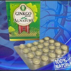 Ginkgo Biloba 120 mg Caja x 60 tabletas