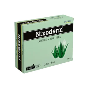 Jabón Nixoderm Azufre + Aloe Vera Barra x 100gr