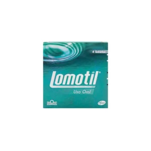 Lomotil loperamida blister x 4 Tabletas