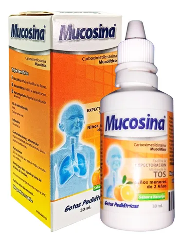 carboximetilcisteina - Mucosina Gotas Frasco x 30 ml