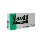 Minoxidil 10gr  Vaxdil Caja x 30 tabletas