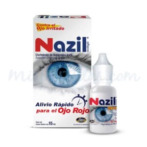 Nafazolina 0.1 %- Nazil Ofteno  fFrasco x 15 ml