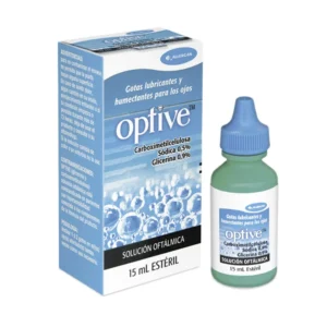 carboximetilcelulosa Sodica 0.5% + Glicerina 0.9% Optive Sol Oft frasco x 15 ml