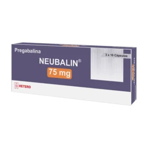 Pregabalina 75mg  -     caja x 30 cap Neubalin