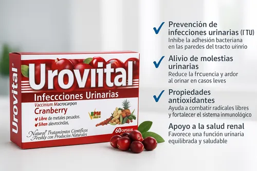 Urovital blister X 10 Capsulas