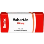 Valsartan 160 mg -  Caja x 14 tab