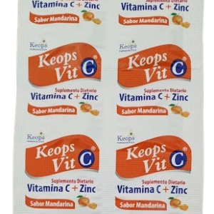 Vitamina C + Zinc Mandarina Blíster x 10 tabletas