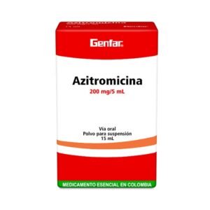 Azitromicina Suspensión 200mg Frasco x 15ml
