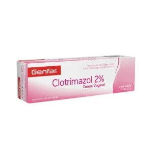 Clotrimazol Crema Vaginal 2 % Tubo x 40gr + 6 Aplicadores