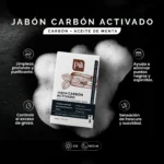 Jabón Carbón Activado Barra x 100gr