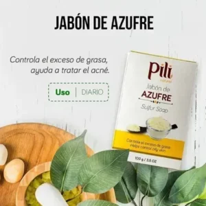 Jabón de Azufre Astringente Barra x 100gr