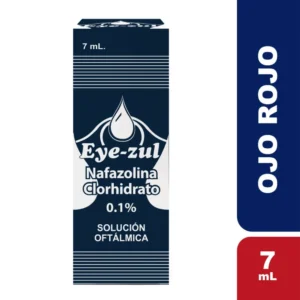 Nafazolina Clorhidrato 0.1%  Eye Azul Fco x 7ml Sol. Oftálmica