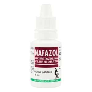 Oximetazolina 0.05% Nafazol gotas adulto Frasco x 15ml