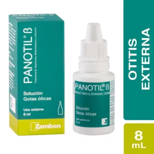 Panotil B polimixina+betametasona +neomicina+lidocaina  Frasco x 8 ml gotas